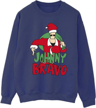 Johnny Bravo Mens Johnny Christmas Sweatshirt