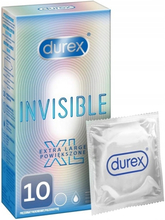 Invisible Extra Large kondomit 10 kpl
