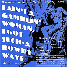 Various Artists : I Ain’t a Gamblin’ Woman CD Box Set 4 discs (2018)