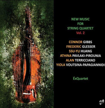 Connor Gibbs : ÉxQuartet: Music for String Quartet - Volume 2 CD (2021)
