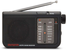 Aiwa Kannettava Radio Rs-55 Hopeinen