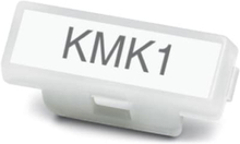 Phoenix KMK 1. Typ: Kabelmarkierungen, Produktfarbe: Weiß, Material: Polyethylen (PE). Gewicht: 1 g. Menge pro Packung: 1 Stück(e) (0830745)