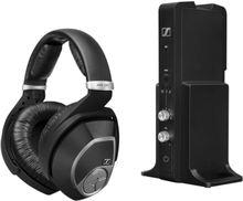 Sennheiser RS 195, Headset, Head-band, Music, Black, Binaural, Circumaural
