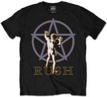 Rush Unisex T-Shirt: Starman Glow (X-Large)