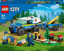 LEGO City Police 60369 - Siirrettävä poliisikoirien koulutusrata