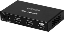 Measy SPH102 1 to 2 HDMI 1080P Simultaneous Display Splitter(UK Plug)