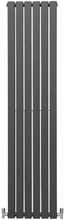 Designer Flat Panel Radiators – Dark Grey, Black, White