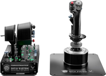 Thrustmaster Hotas Warthog, Ohjaussauva, PC, Playstation 3, Langallinen, Musta, 460 mm, 250 mm