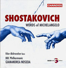 Bbc Philharmonic:Noseda : SHOSTAKOVICH: MICHELANGELO CD