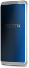 Dicota D70458, 13,7 cm (5.4"), Älypuhelin, Kehyksetön näytön yksityisyyssuodatin, Heijastuksen estävä, 4,5 g