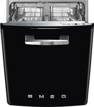 Smeg STFA3 underbygd oppvaskmaskin, svart