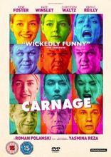 Carnage DVD (2012) Jodie Foster, Polanski (DIR) Cert 15 Region 2
