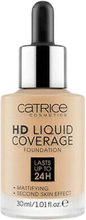 Nestemäinen meikin pohjustusaine Catrice HD Liquid Coverage Nº 032 Nude beige 30 ml