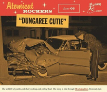 Various Artists : Atomicat Rockers: Dungaree Cutie - Volume 5 CD (2022)