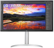 LG 32UP55NP-W platta pc-skärmar 80 cm (31.5") 3840 x 2160 pixlar 4K Ultra HD Vit
