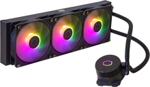 Cooler Master MasterLiquid 360L Core ARGB, Nestejäähdytyspakkaus, 12 cm, 650 RPM, 1750 RPM, 27,2 dB, 71,93 cfm