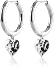 Wildheart Hoops Designers Jewellery Earrings Hoops Silver SOPHIE By SOPHIE
