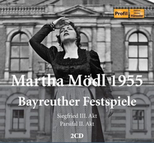 Richard Wagner : Martha Mödl: Bayreuther Festspiele 1955 CD 2 discs (2022)