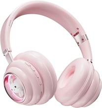 KE-30 RGB Head Mounted Wireless Bluetooth Headset(Pink)
