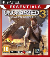 Uncharted 3: Drakes Deception - Essentials - Playstation 3 (käytetty)