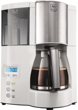 MELITTA 100801 Optima Timer Programmerbar filter Kaffebryggare - Vit