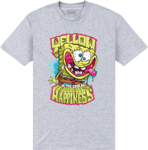 SpongeBob SquarePants Unisex Adult Yellow Happiness T-Shirt