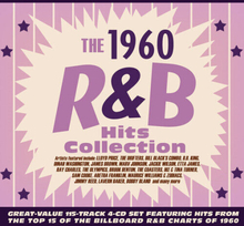 Various Artists : The 1960 R&B Hits Collection CD Box Set 4 discs (2020)