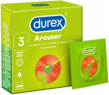 Durex Arouser kondomit 3 kpl, uurrettu