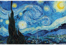 Vincent Van Gogh Starry Night Paper Poster