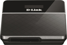 D-Link DWR-932, kanettava langaton 4G/LTE reititin, microSIM, musta