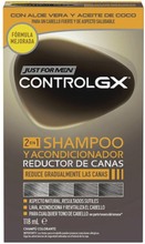 Shampoo ja hoitoaine Just For Men Control Gx 118 ml