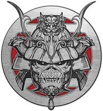Iron Maiden Pin Badge: Senjutsu (Enamel In-Fill)