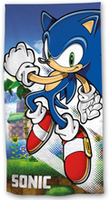 Sonic The Hedgehog microfiber beach towel