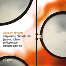 Imep Namur Clarinet Choir : Clarinetti All’opera CD (2020)