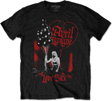 Avril Lavigne Unisex T-Shirt: Love Sux Balloons (Small)