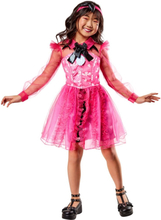 Monster High Childrens/Kids Deluxe Draculaura Costume Dress Set