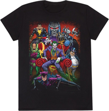 The Joker Unisex Adult Villains Warner Bros 100th Birthday T-Shirt
