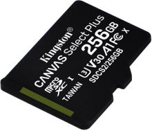 Kingston Canvas Select Plus SDCS2/256GBSP -muistikortti (256 Gt; luokka 10, luokka A1; muistikortti)