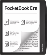 PocketBook Era Stardust, 17,8 cm (7"), E Ink Carta, 1264 x 1680 pikseliä, ACSM, CBR, CBZ, CHM, DOC, DOCX, DjVu, EPUB DRM, FB2, FB2.ZIP, HTM, HTML, MO