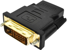 DVI-D 24+1 Pin Male to HDMI 19 Pin Female Adapter for Monitor / HDTV