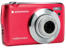 AgfaPhoto Compact Realishot DC8200, 18 MP, 4896 x 3672 pikseliä, CMOS, 8x, Full HD, Punainen