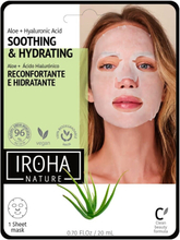 Soothing & Hydrating Tissue Face Mask kosteuttava arkkinaamio aloella ja hyaluronihapolla 20ml