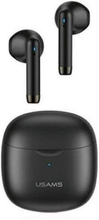 Vedenpitävät Bluetooth-kuulokkeet USAMS 04 TWS Melunvaimennus - Musta