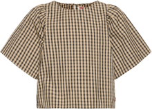 Lvg Full Ss Woven Top Bluse Tunika Multi/mønstret Levi's*Betinget Tilbud