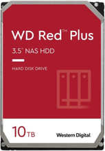 WD Red Plus NAS Hard Drive WD101EFBX - HDD - 10 TB - 3.5" - SATA 6Gb/s - 7200 rpm - Buffer: 256 MB - Bulk