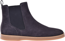 Beatles ankle boots in dark grey tumbled calfskin