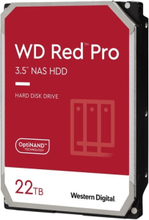 Western Digital Red Pro, 3.5", 22000 GB, 7200 RPM