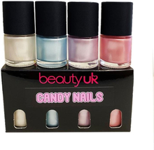 Beauty UK Candy Nails Polish Set 4x9ml