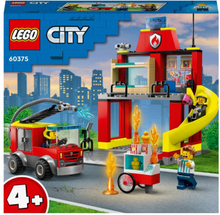 LEGO City 60375 LEGO® CITY paloasema ja paloauto (60375)