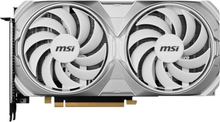 MSI GeForce RTX 4070 SUPER 12G VENTUS 2X WHITE OC, GeForce RTX 4070 SUPER, 12 GB, GDDR6X, 192 bit, 7680 x 4320 pixlar, PCI Express 4.0
